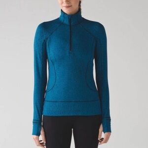 Lululemon Women’s Rush Hour 1/2 Zip Running Long Sleeve Size 8 Style# W3AAPS